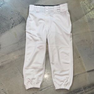 NWT Wearcog Youth Medium White Baseball Knicker Pants